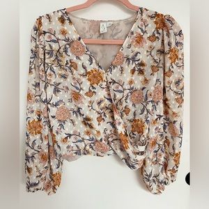 Joie sheer blouse